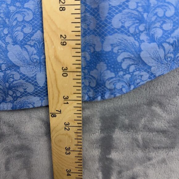 Robert Graham Shirt Men's Size 3XL Blue Bayview Long Sleeve Button Up Flip Cuff - Picture 12 of 12